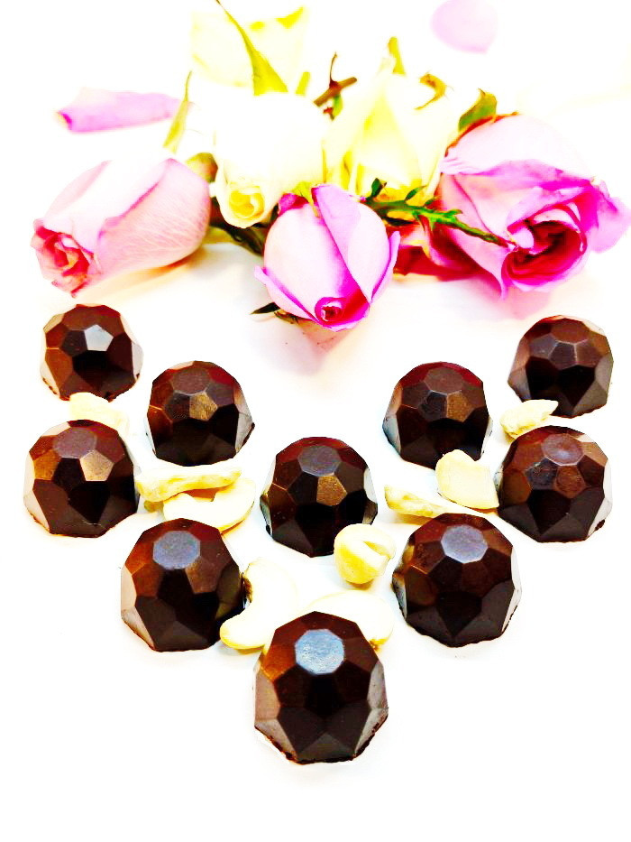 NY Candies "С Новым Годом!" - Конфеты шоколадные с Кешью, 60 г