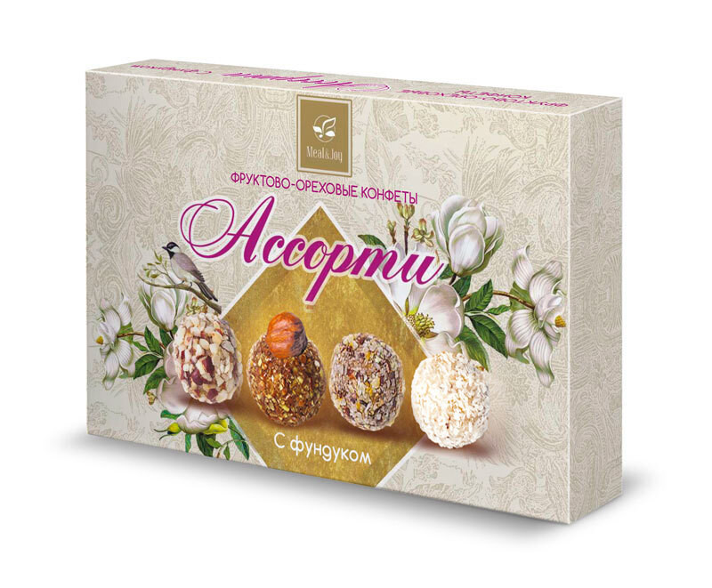 Gift Delight "Ассорти Фундук", конфеты 125 г., (картонная упаковка)