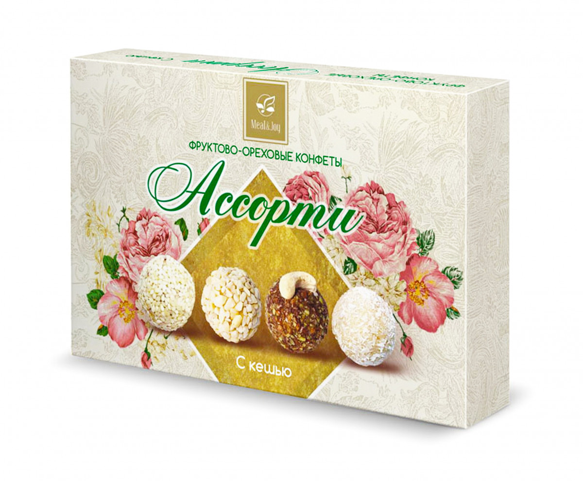 Gift Delight  "Ассорти Кешью", конфеты 125 г., (картонная упаковка)