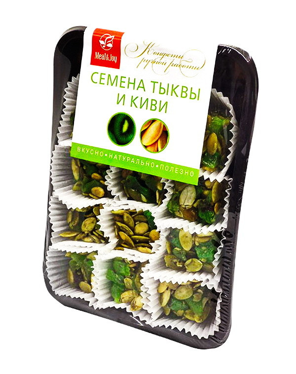 Enjoyment Nut "Семена тыквы и киви", конфеты  135 г.
