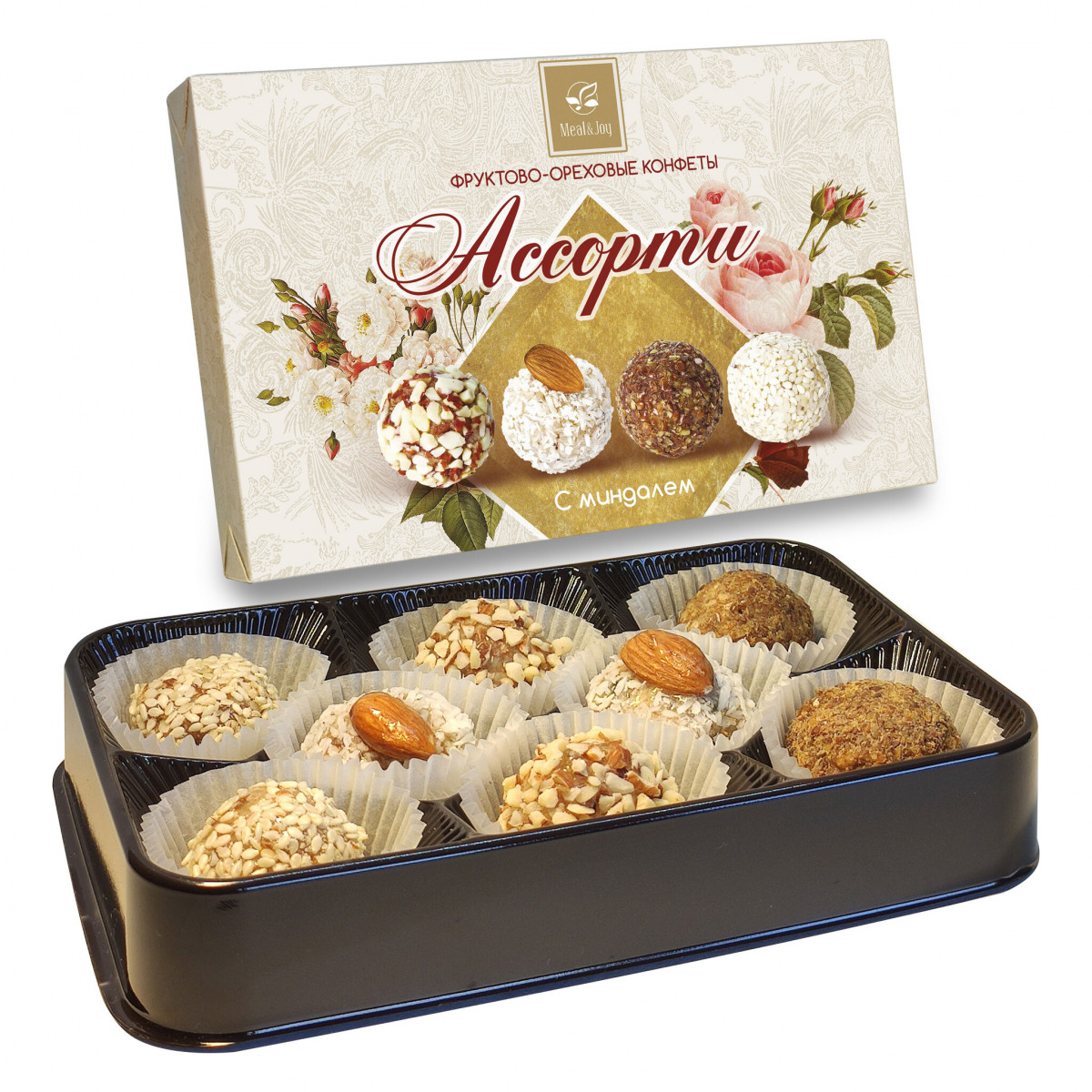 Gift Delight "Ассорти Миндаль", конфеты 125 г., (картонная упаковка)