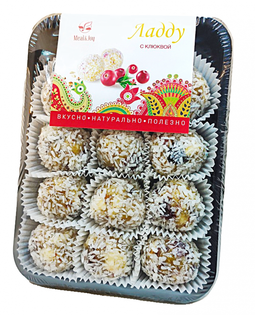 Enjoyment Indian "Ладду с клюквой",  конфеты 185 г.