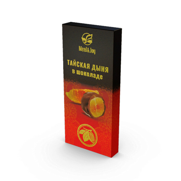 Chocolate cacao "Тайская дыня в шоколаде на финиковом пекмезе", 60 г.