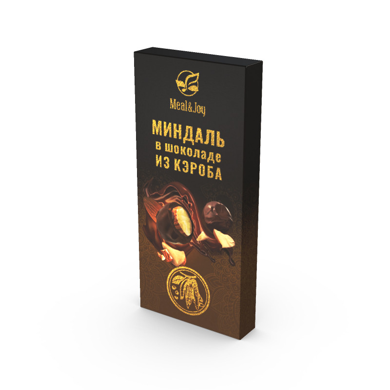 Chocolate Carob "Миндаль в шоколаде из кэроба", 60 г.