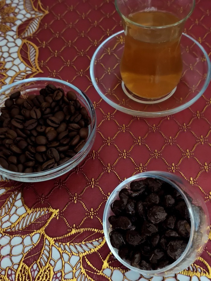 Chocolate Carob "Зерна кофе в шоколаде из кэроба", 60 г.