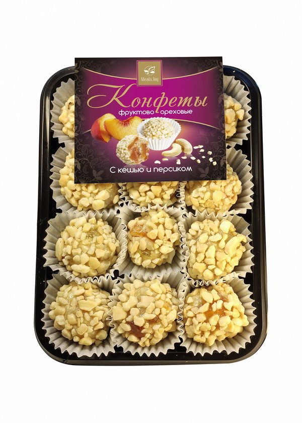 Enjoyment Original "Кешью и персик", конфеты 170 г.