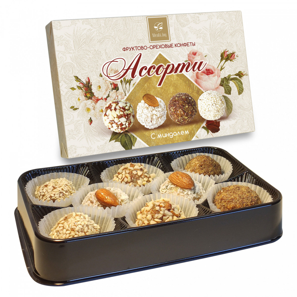 Gift Delight "Ассорти Миндаль", конфеты 125 г., (картонная упаковка)