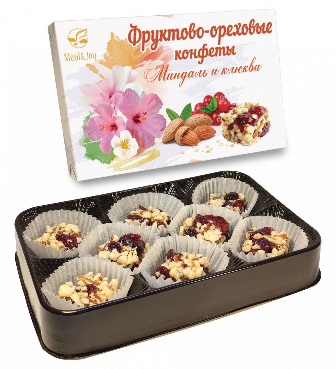 Gift Nut "Миндаль и клюква", конфеты 90 г., (картонная упаковка)