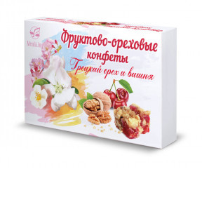 Gift Nut "Грецкий орех и вишня", конфеты 90 г., (картонная упаковка)